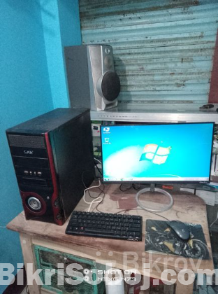 computer & monitor